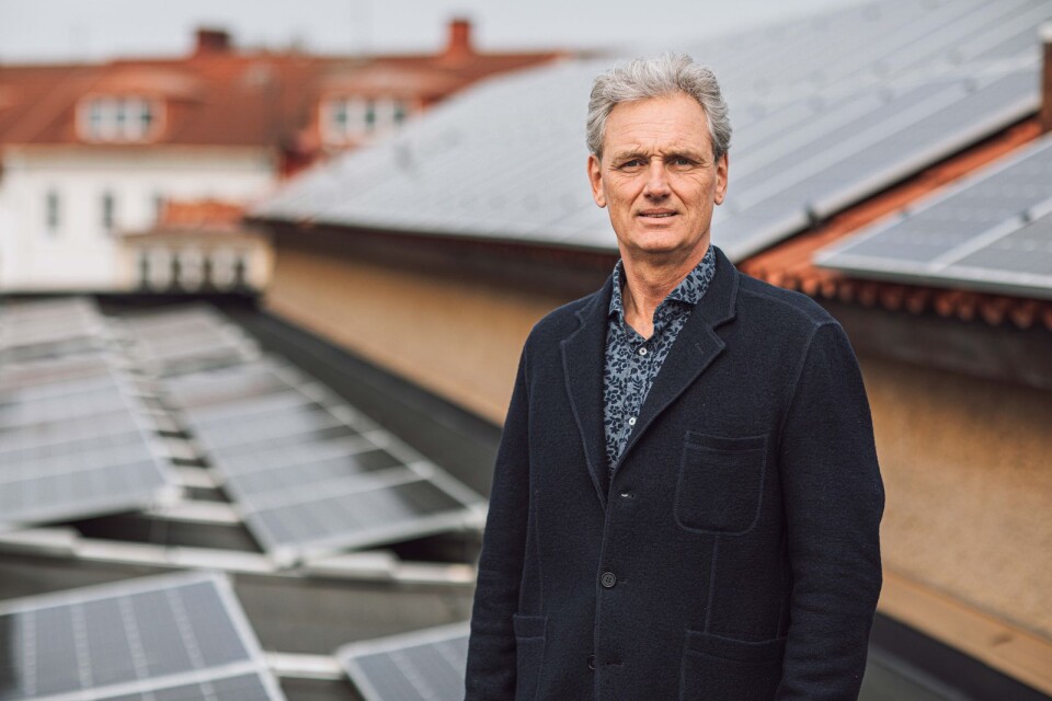 Fastighetsbolaget satsar långsiktigt – blev solcellsägare